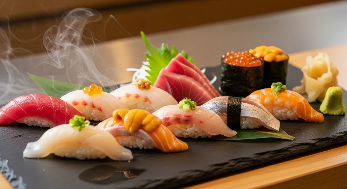 Omakase platter at NORI